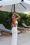 🤍 Robe Longue Moulante – Glamour Estival 🤍
