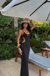 🤍 Robe Longue Moulante – Glamour Estival 🤍