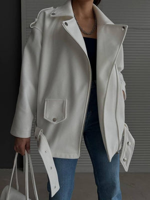 Manteau Cachet Oversize – CRISTAL  Élégance et Confort