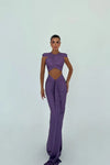 Robe CLÉOPÂTRE longue  drapée à découpes – Glamour & Élégante