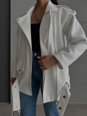 Manteau Cachet Oversize – CRISTAL  Élégance et Confort