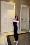 Robe Bicolore "Brianna" – Élégance Inoubliable