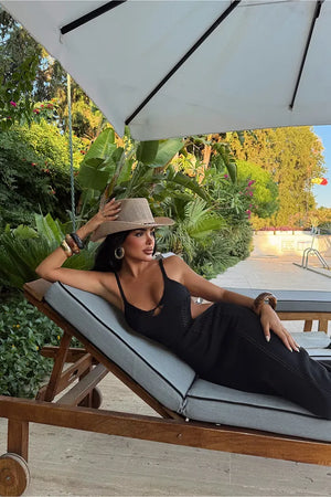 🤍 Robe Longue Moulante – Glamour Estival 🤍