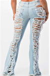 JEANS SEXY TENDANCE "LETTY"