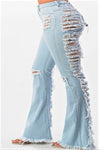 JEANS SEXY TENDANCE "LETTY"