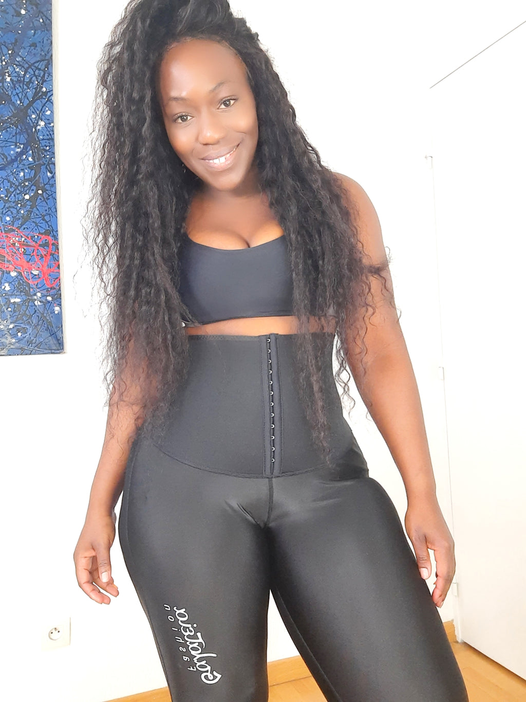 LEGGINGS "INDA" WORK OUT TAILLE HAUTE