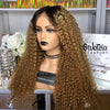 PERRUQUE BLONDE OMBRE "ZENA" CURLY