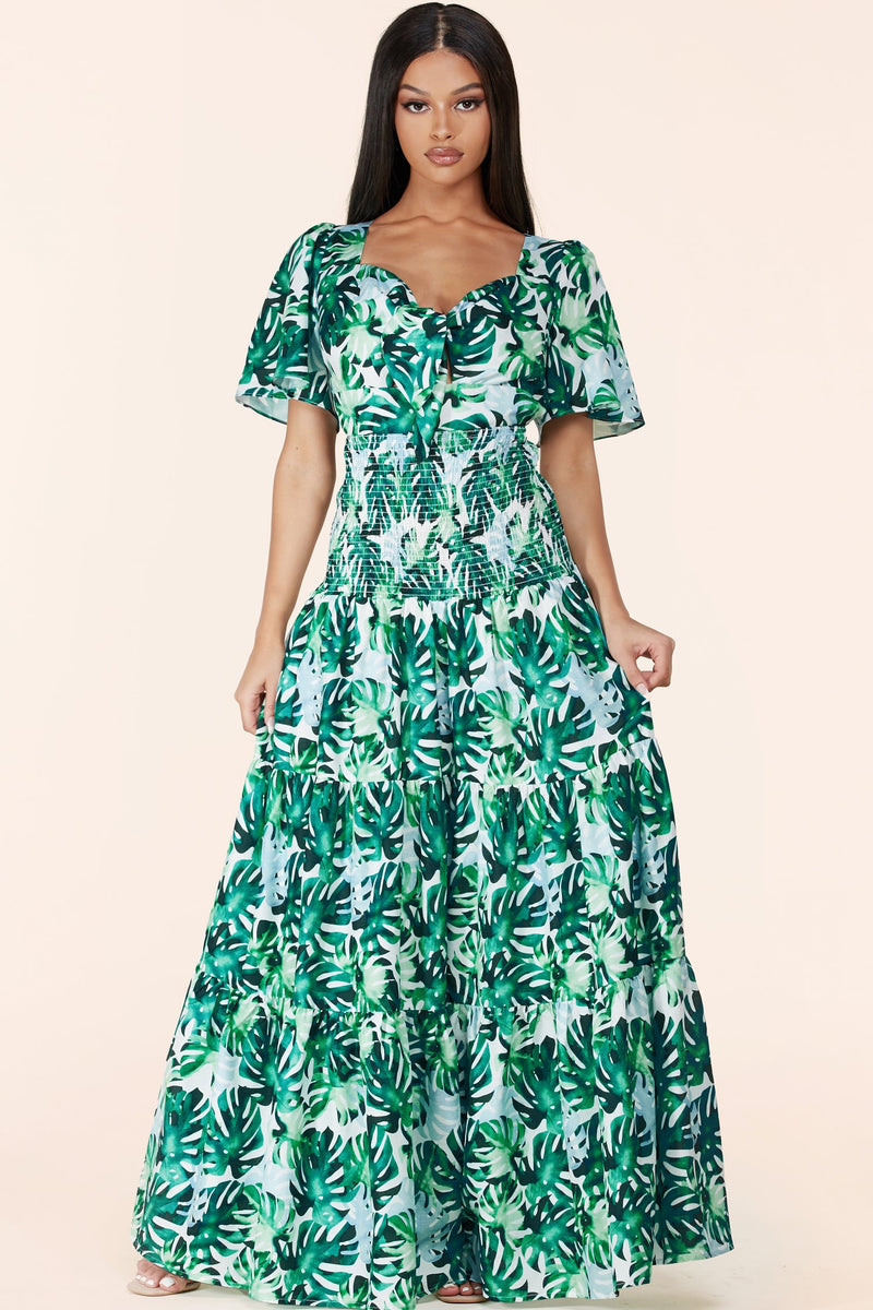 ROBE TROPICALE 